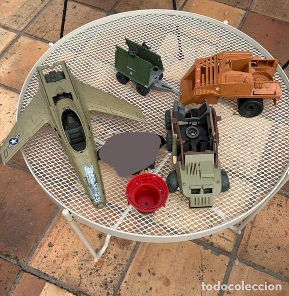 Figuras y Mu&ntilde;ecos Gi Joe: Lote de restos de veh&iacute;culos de G.I. Joe ARAH vintage de Hasbro