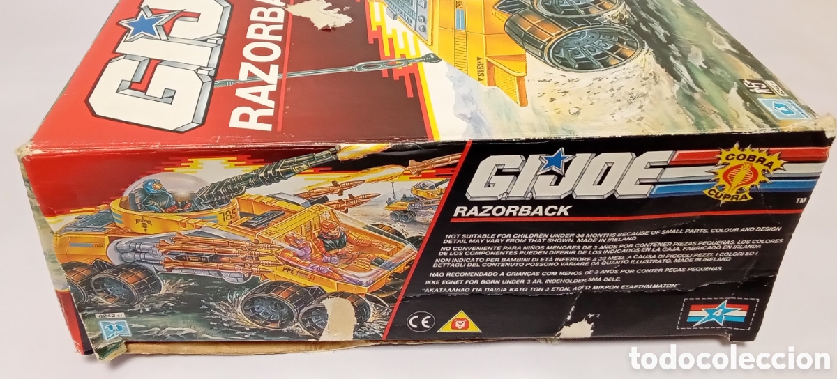 Figuras y mu&ntilde;ecos GI Joe: Gi Joe Razorback cobra Cupra Hasbro 1990 - Foto 8
