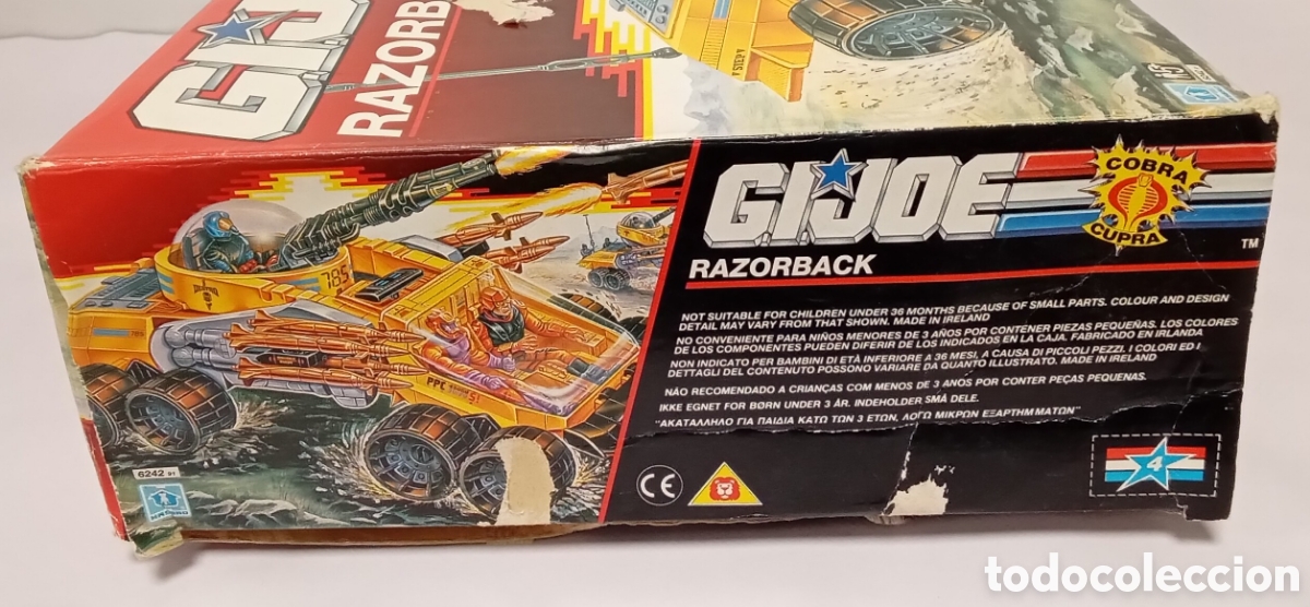 Figuras y mu&ntilde;ecos GI Joe: Gi Joe Razorback cobra Cupra Hasbro 1990 - Foto 10