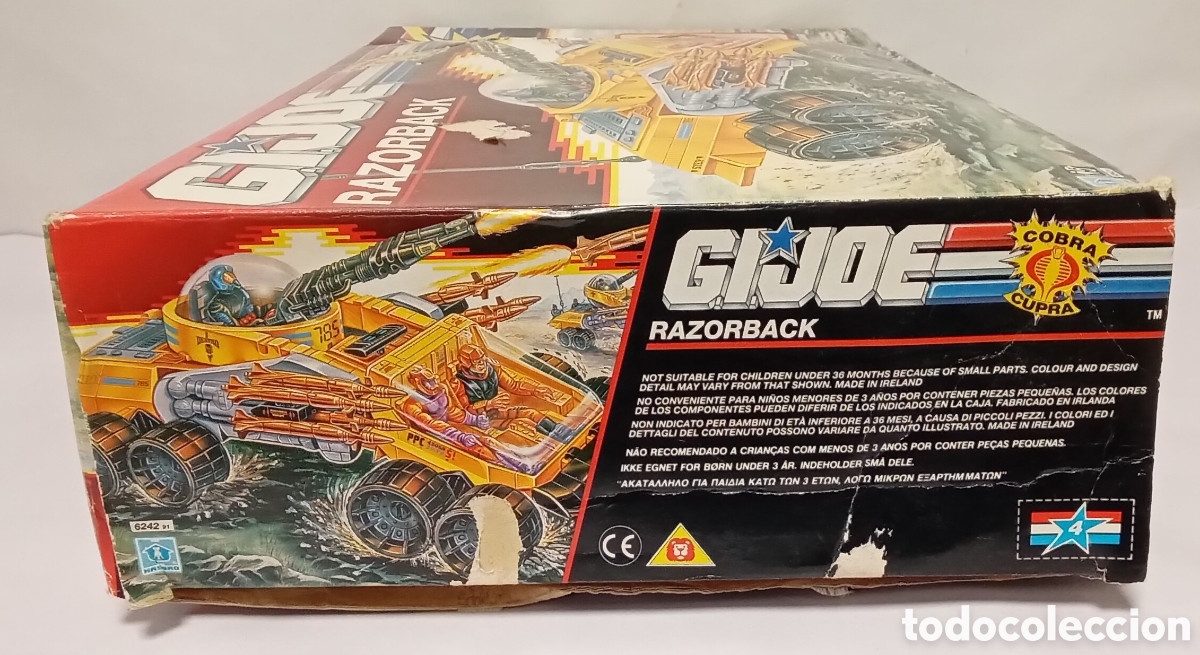 Figuras y mu&ntilde;ecos GI Joe: Gi Joe Razorback cobra Cupra Hasbro 1990 - Foto 11