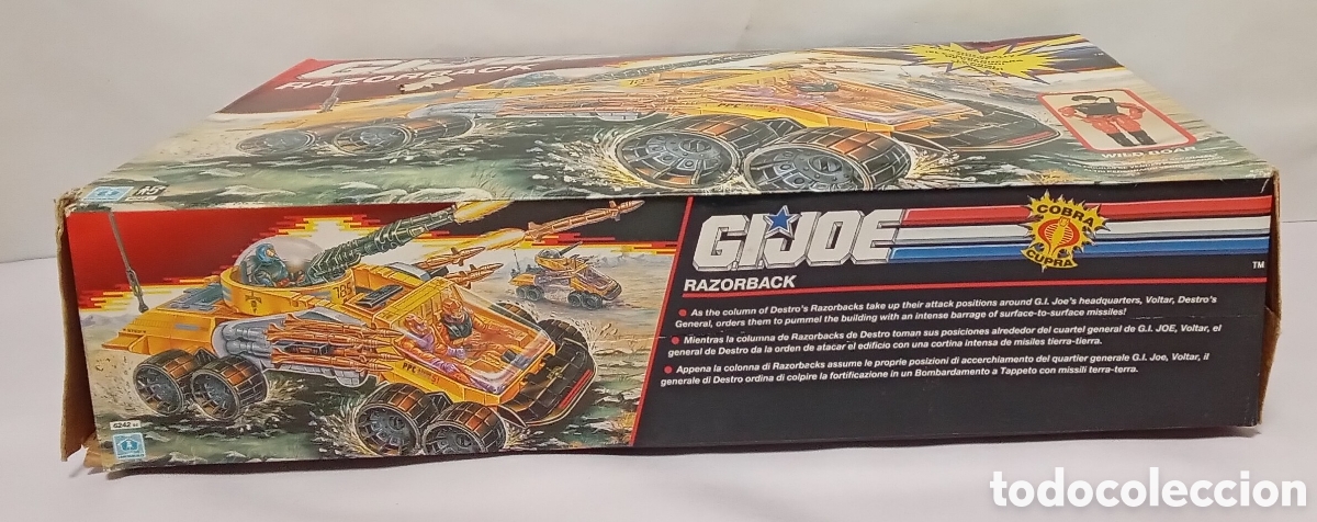 Figuras y mu&ntilde;ecos GI Joe: Gi Joe Razorback cobra Cupra Hasbro 1990 - Foto 12