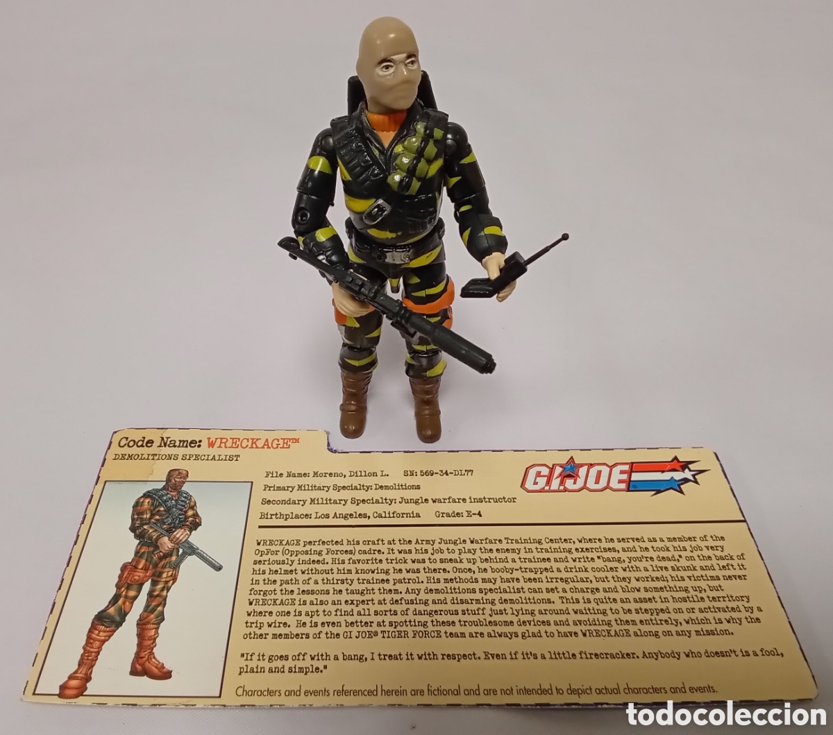 Figuras y Mu&ntilde;ecos Gi Joe: Wreckage Figura gi joe Hasbro a&ntilde;o 2003