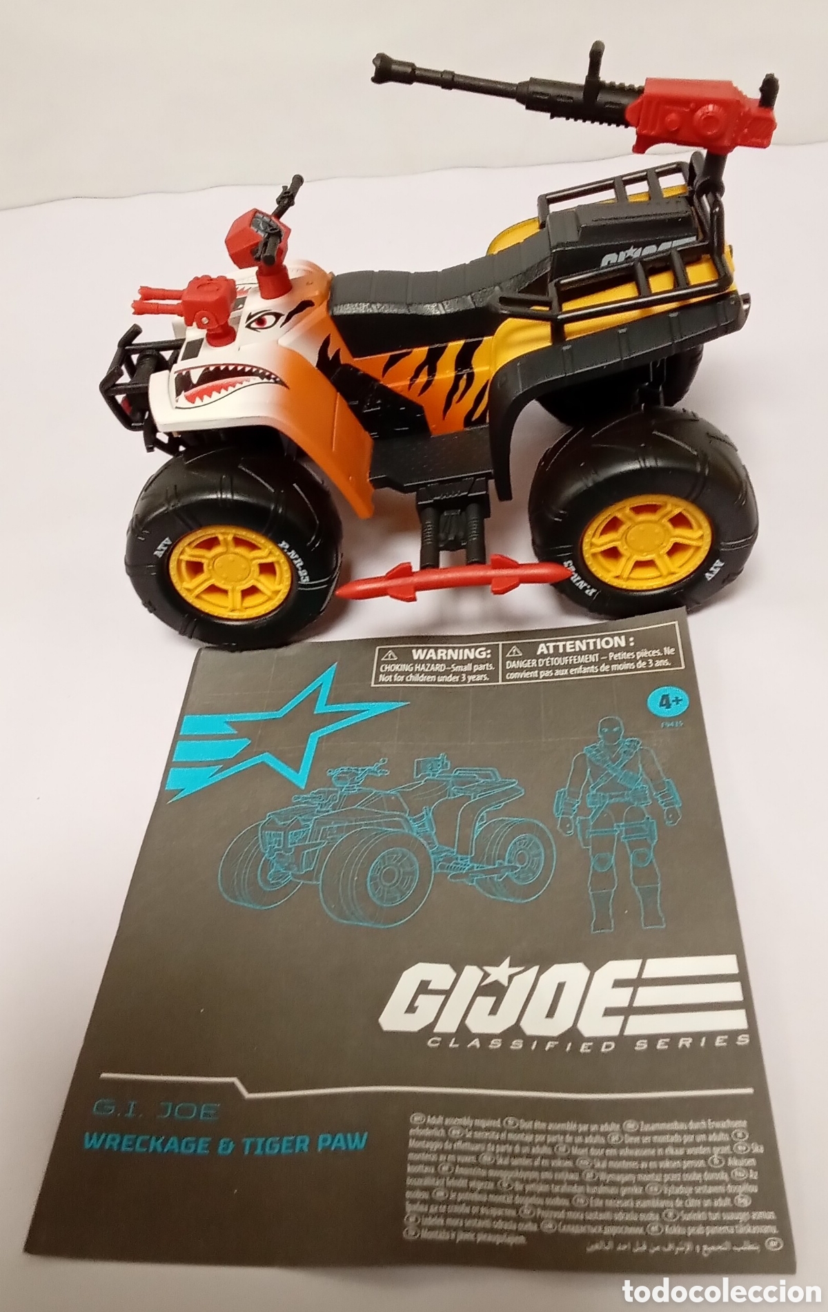Gi Joe Figures and Dolls : Wreckage & Tiger Paw Gi Joe Hasbro a&ntilde;o 2024