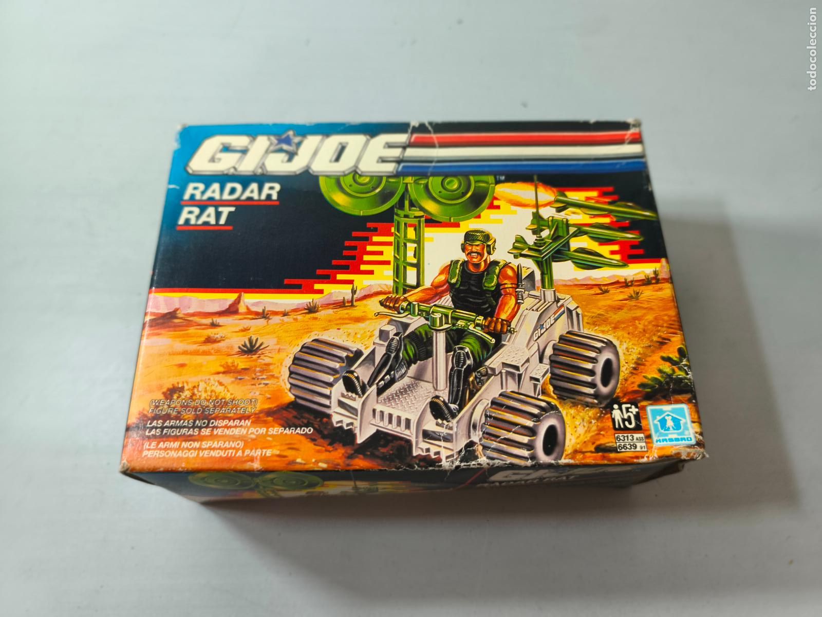 Figuras y Mu&ntilde;ecos Gi Joe: NAVE GI JOE, GIJOE, RADAR RAT, A&Ntilde;O 1990, HASBRO, EN CAJA. CC