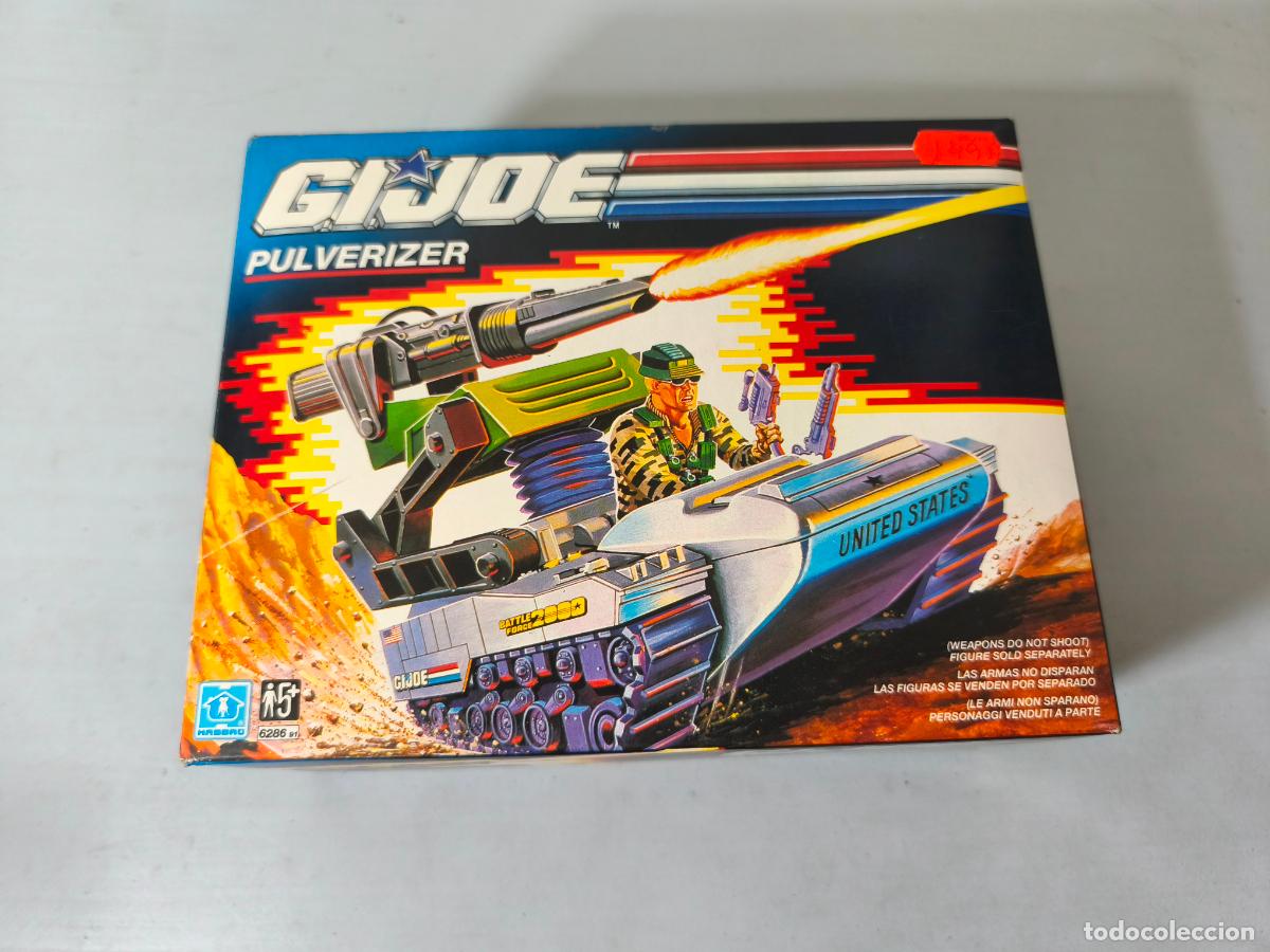 Figuras y Mu&ntilde;ecos Gi Joe: NAVE GIJOE, GI JOE, PULVERIZER, A&Ntilde;O 1990, HASBRO, EN CAJA. CC
