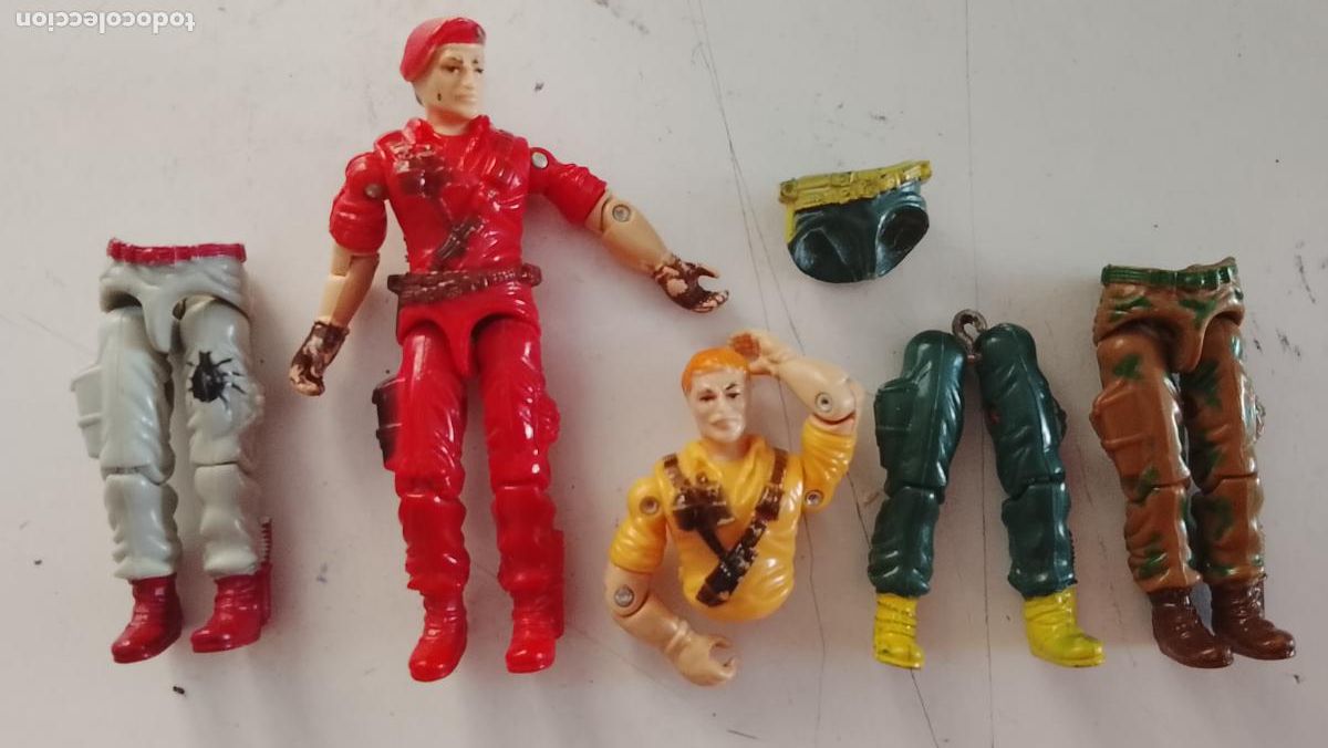 Gi Joe Figures and Dolls : gran lote mu&ntilde;ecos piernas etc GI JOE ACCESORIO LOTE PIERNAS ANTIGUO VINTAGE - GIJOE COBRA HASBRO