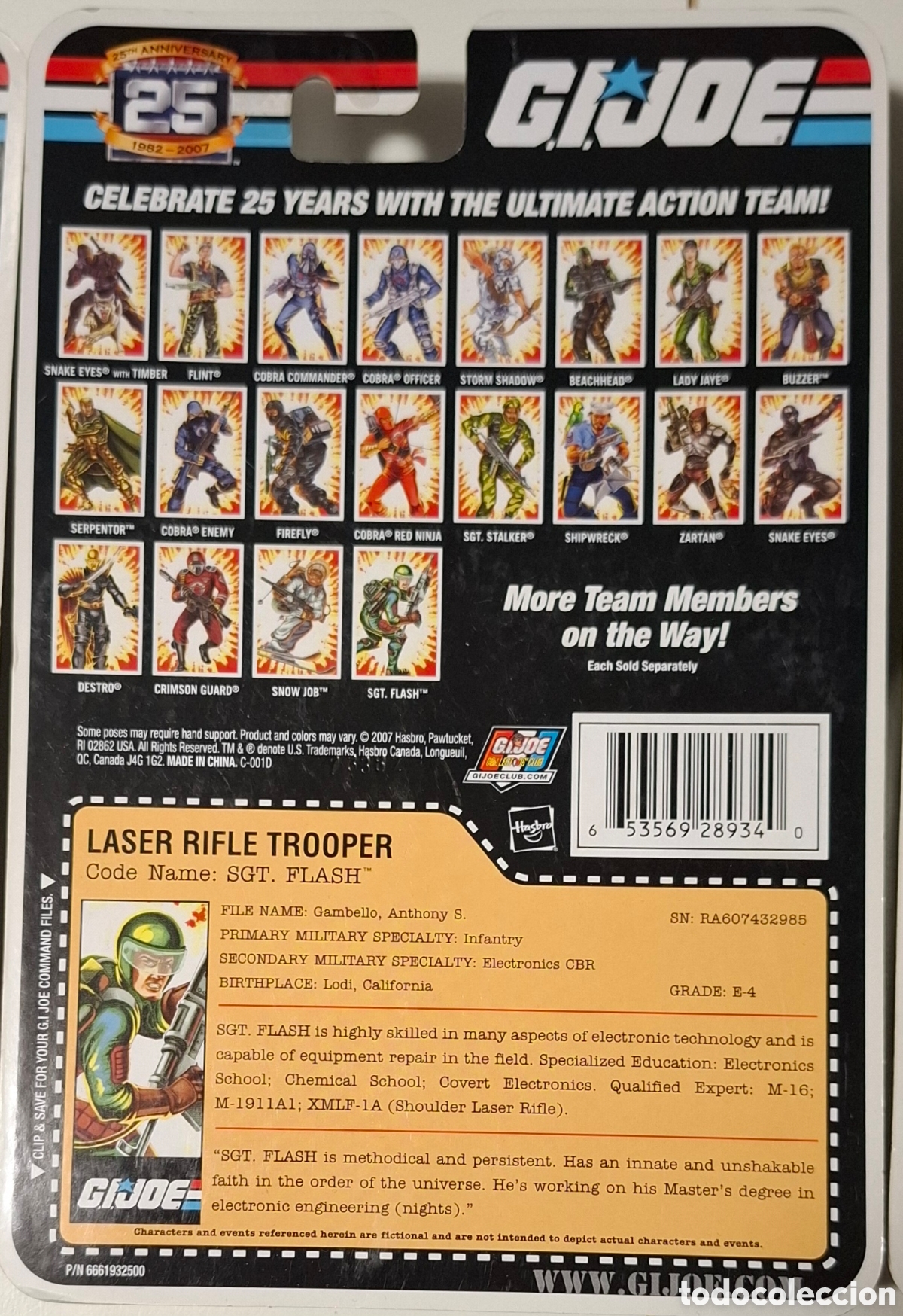 Figuras y mu&ntilde;ecos GI Joe: Gijoe lote 3 blisters Hasbro 2007 - Foto 8