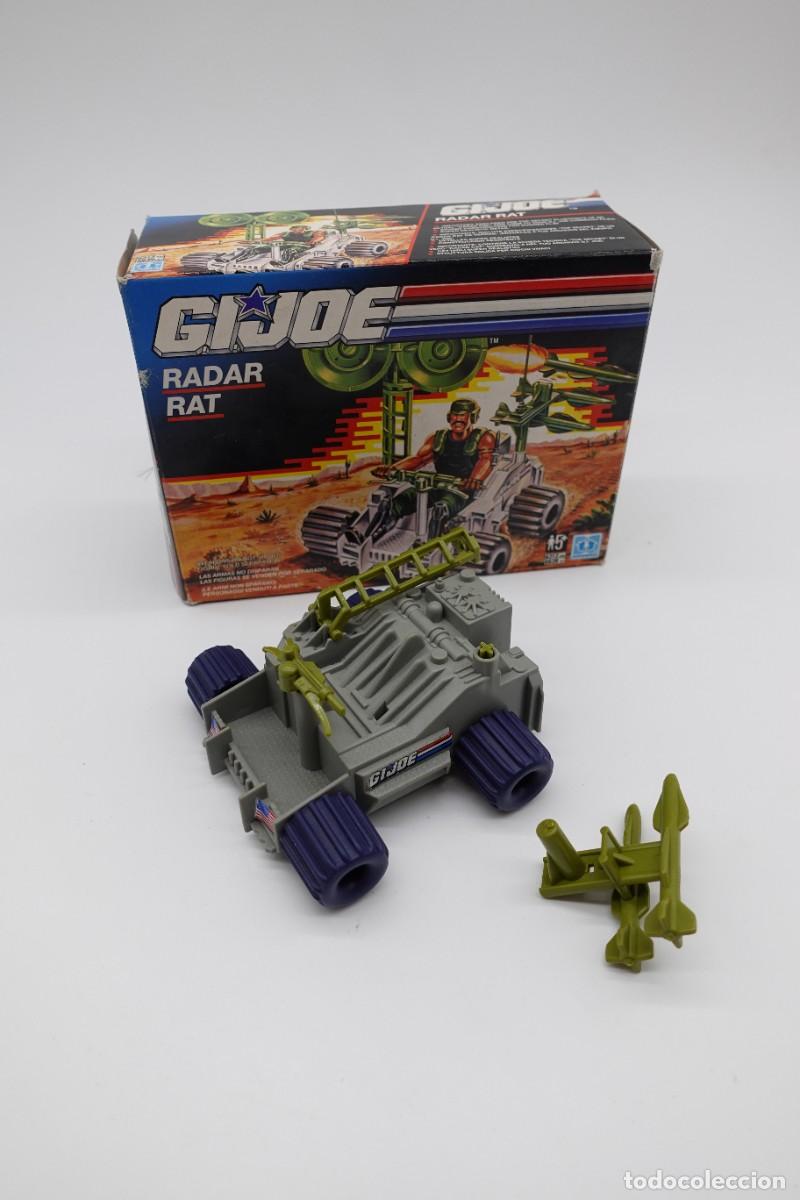 Figuren von GI Joe: VEH&Iacute;CULO RADAR RAT DE G.I. JOE CON CAJA ORIGINAL - HASBRO VINTAGE
