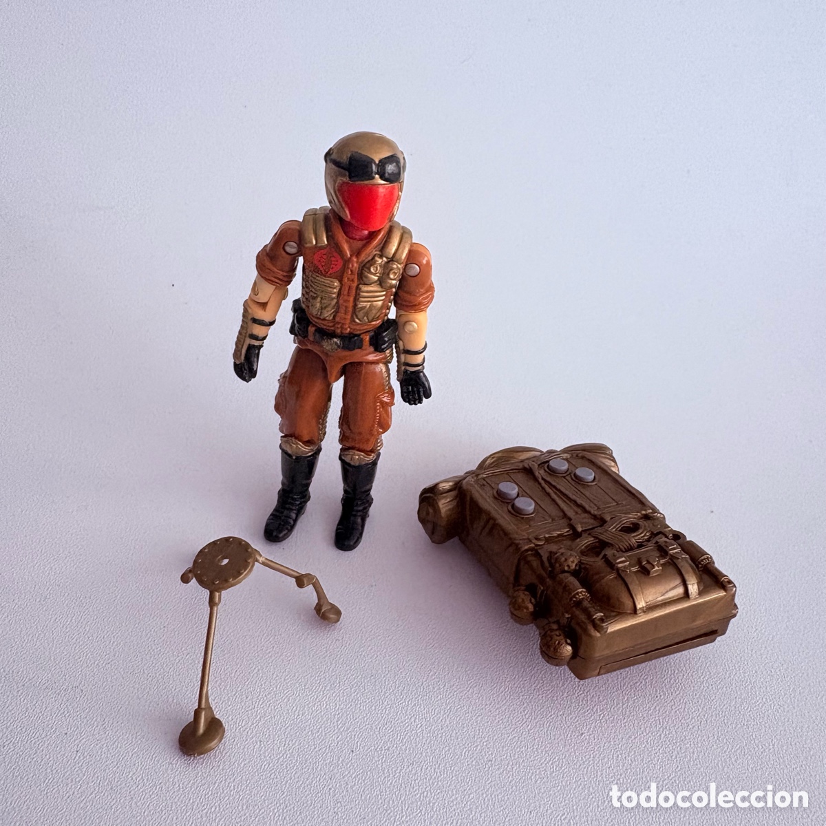 Figuras y mu&ntilde;ecos GI Joe: figura mu&ntilde;eco gijoe g.i. joe gi joe viper sonic fighter con mochila y tripode