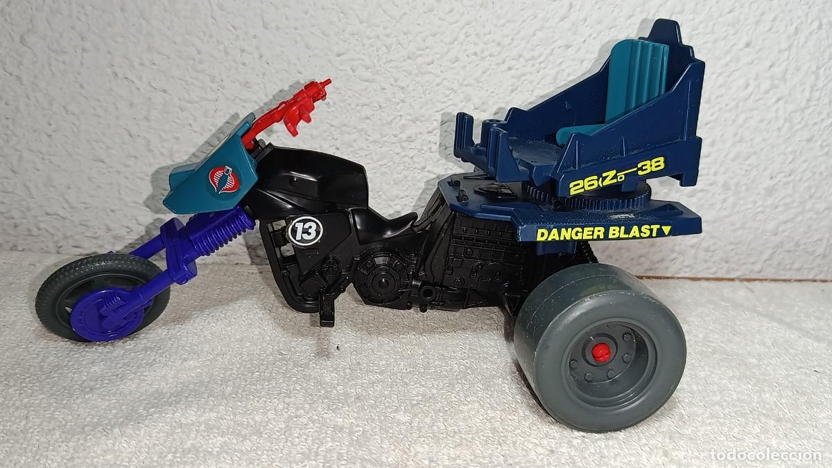 Figuras y mu&ntilde;ecos GI Joe: GIJOE - GI JOE - ANTIGUA NAVE MOTO VEHICULO DREADNOK CYCLE HASBRO A&Ntilde;O 1987