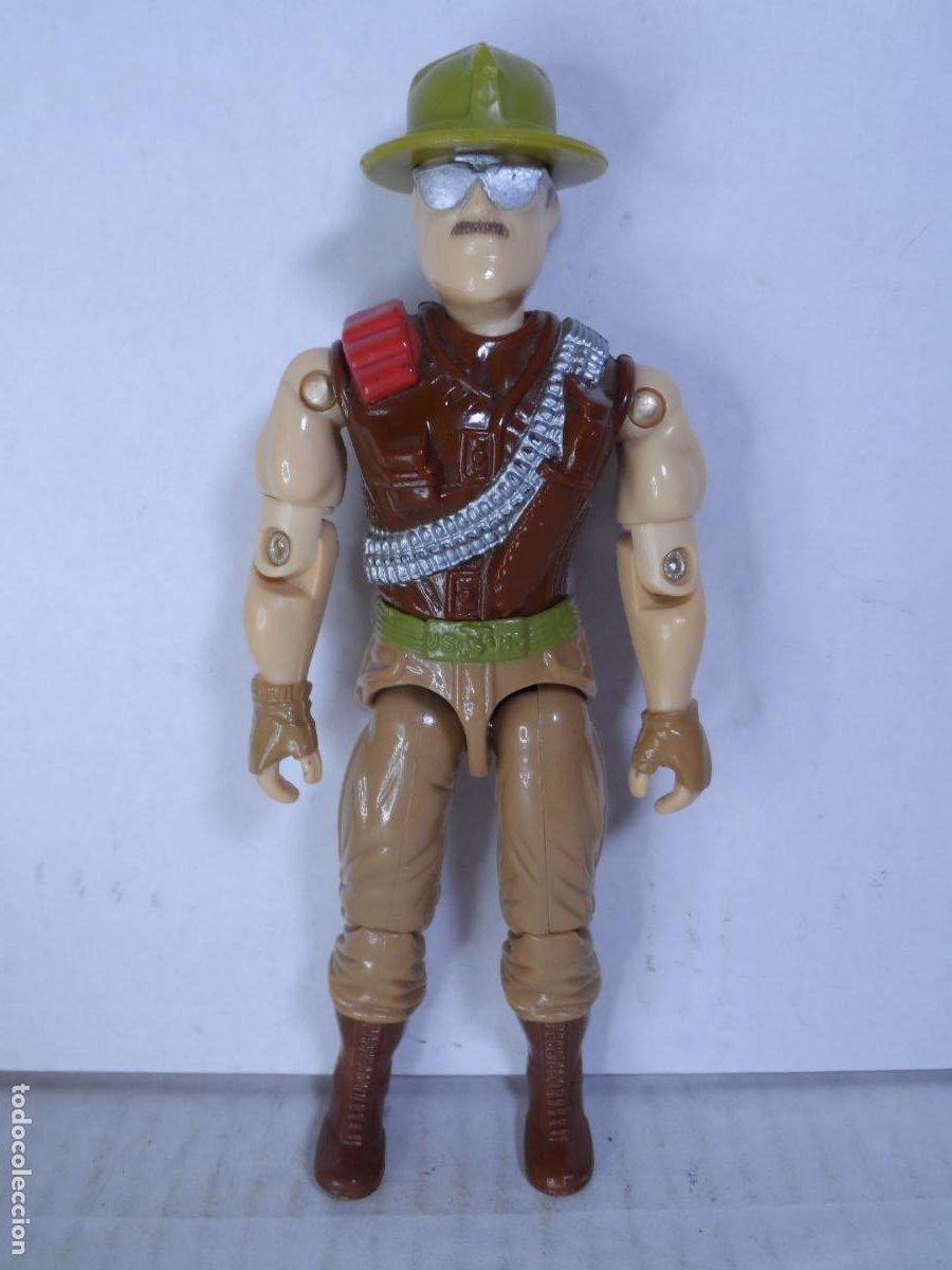 Figuras y mu&ntilde;ecos GI Joe: GIJOE SGT. SLAUGHTER V3 (PILOTO WARTHOG) 1988 HASBRO COMPLETO