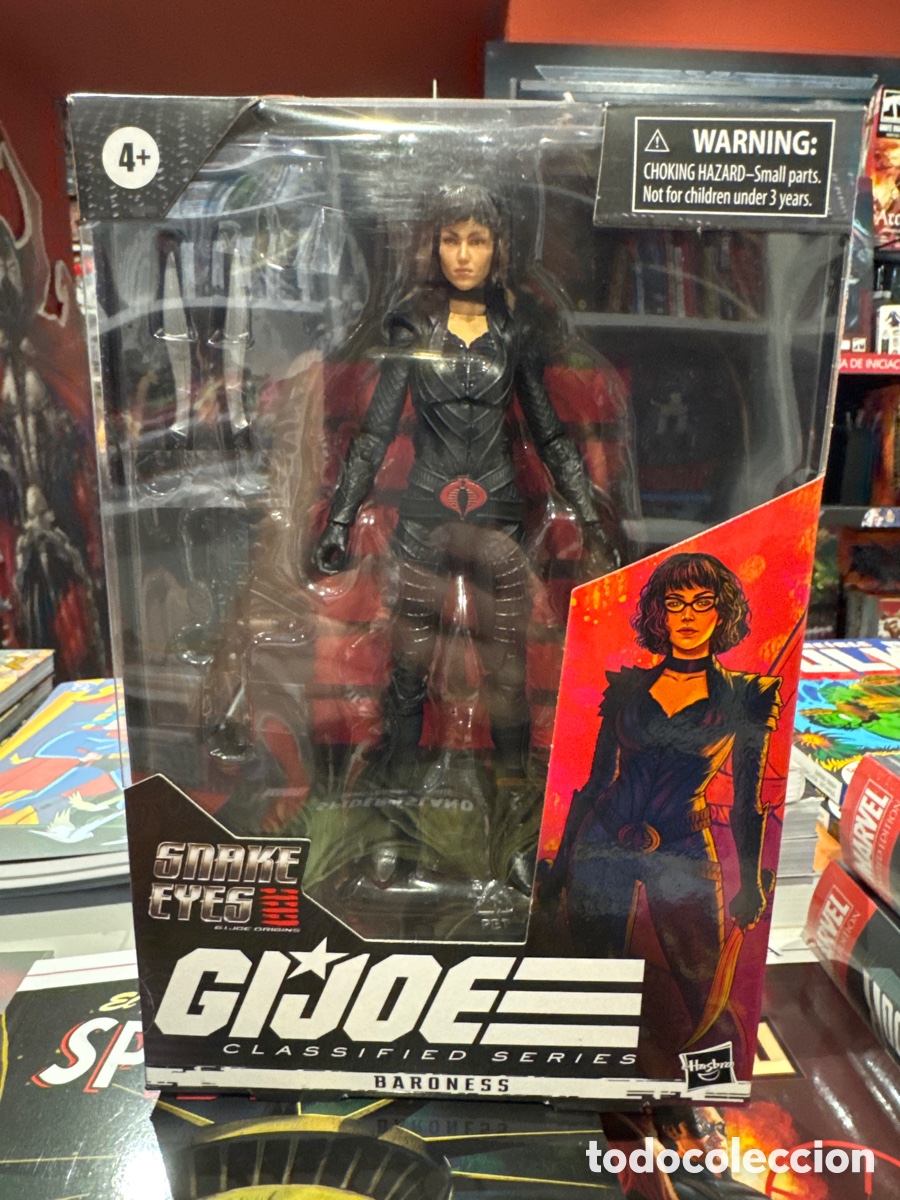 Figuras y mu&ntilde;ecos GI Joe: FIGURA BARONESS G.I. JOE CLASSIFIED SERIES HASBRO