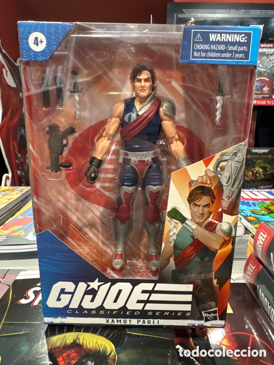 Figuras y mu&ntilde;ecos GI Joe: FIGURA XAMOT PAOLI G.I. JOE CLASSIFIED SERIES HASBRO