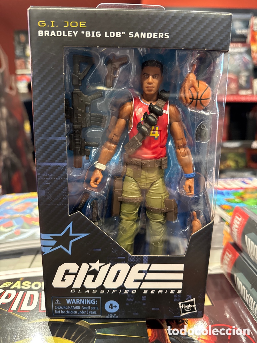 Figuras y mu&ntilde;ecos GI Joe: FIGURA BRADLEY &ldquo;BIG LOB&rdquo; SANDERS GI JOE CLASSIFIED SERIES HASBRO
