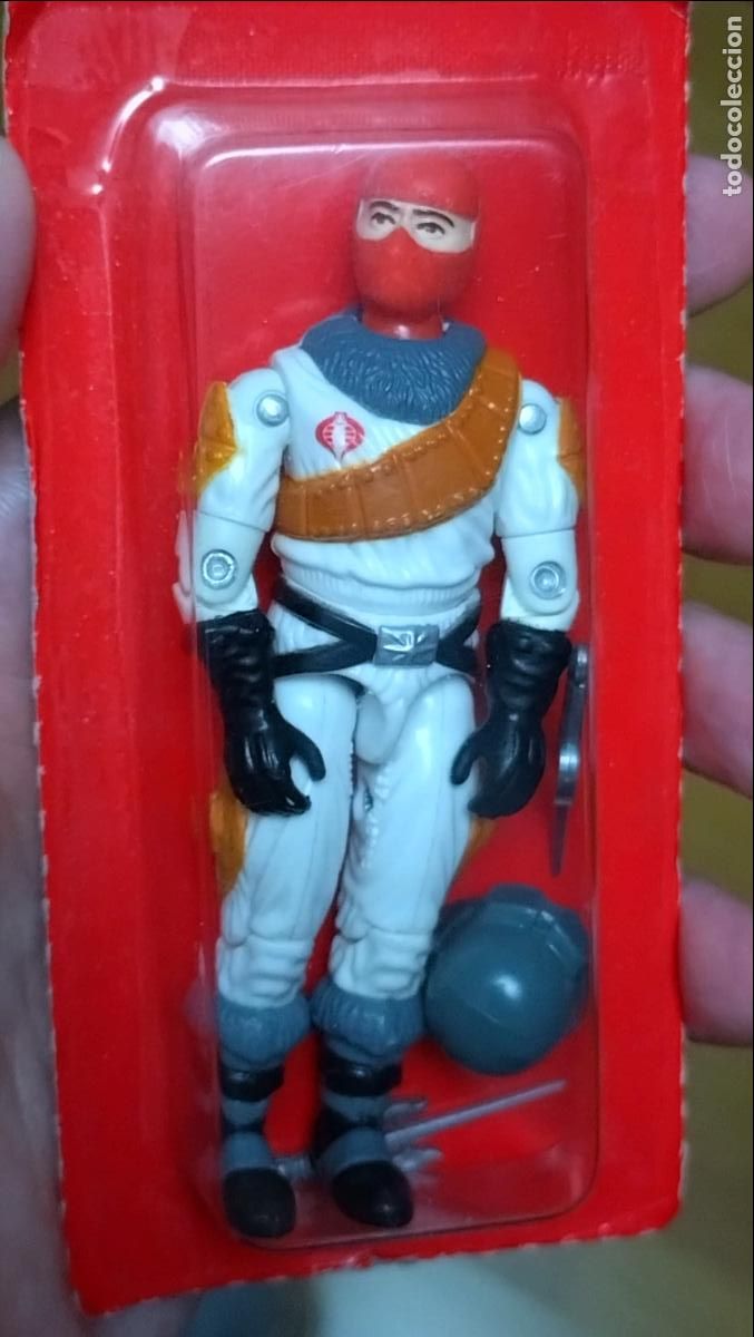 Figuras y mu&ntilde;ecos GI Joe: Blister nuevo y sellado, Ice Viper, conductor del Cobra Wolf - 1988 MISB Gi Joe Gijoe Cupra