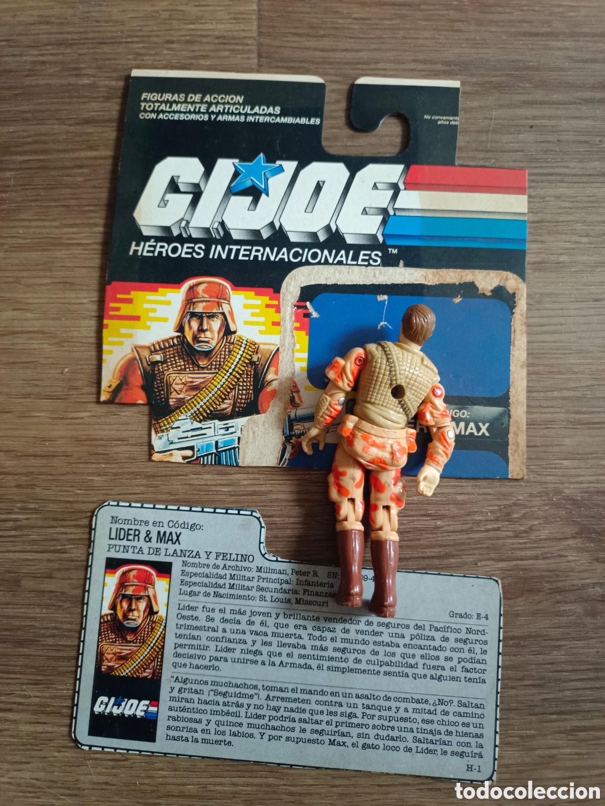 Figuras y mu&ntilde;ecos GI Joe: Gijoe gi joe lider & Max hasbro 1987 - Foto 2