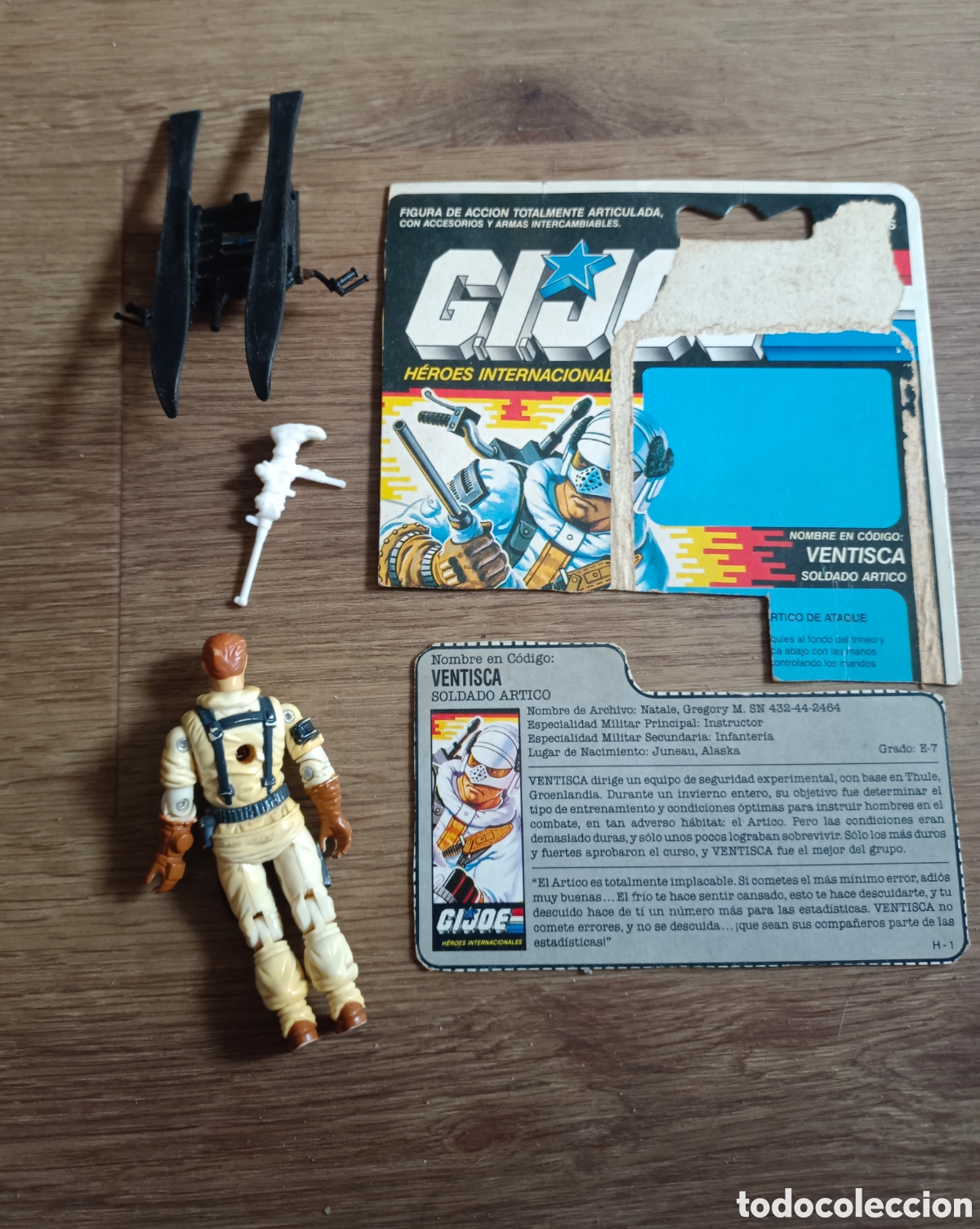 Figuras y mu&ntilde;ecos GI Joe: Gijoe gi joe ventisca hasbro 1987 - Foto 2