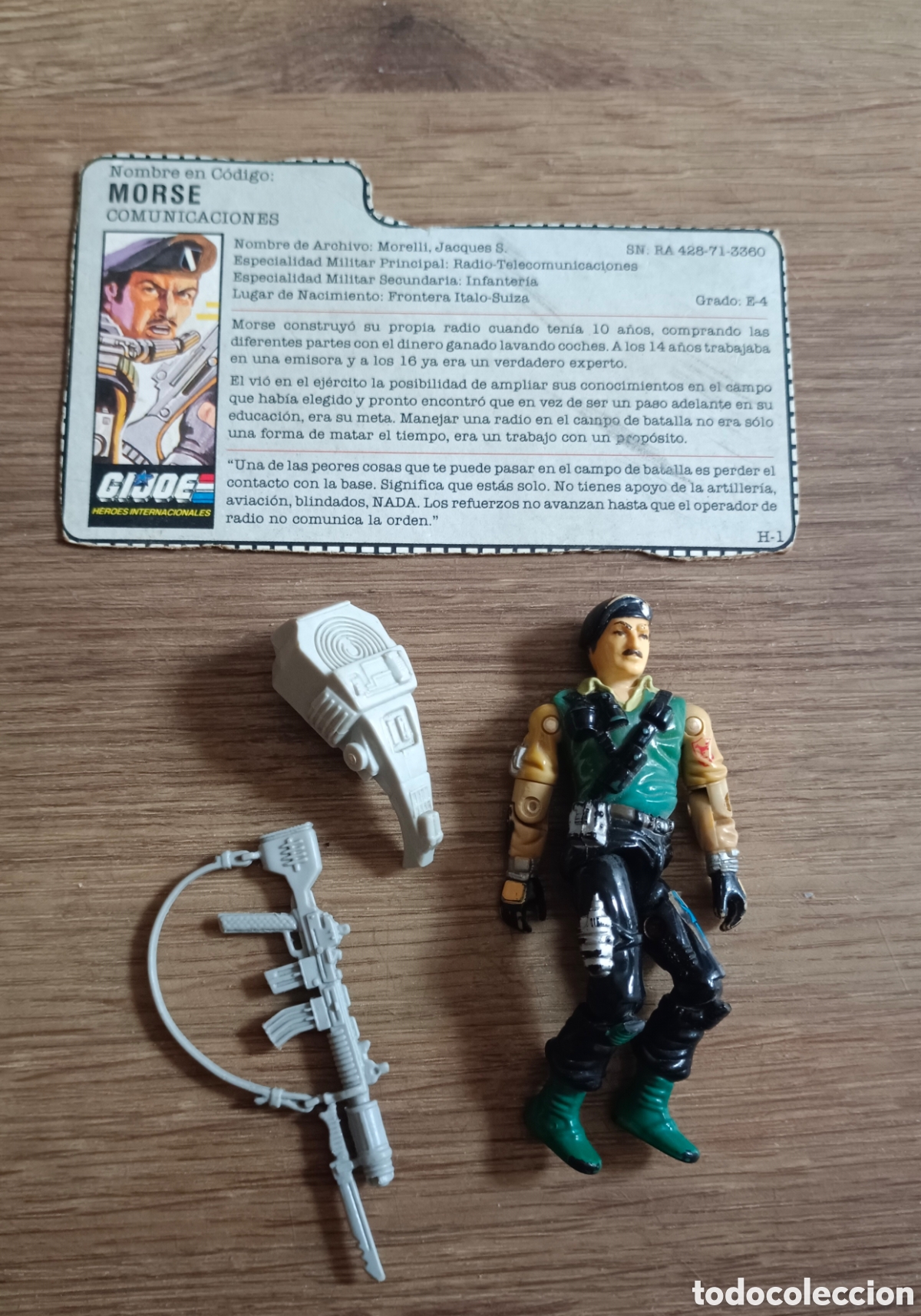Figuras y mu&ntilde;ecos GI Joe: Gijoe Gi joe morse hasbro 1987