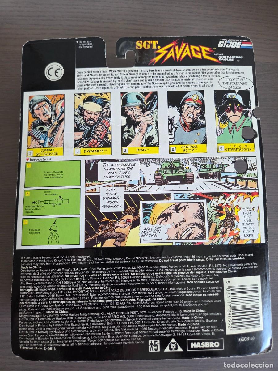 Figuras y mu&ntilde;ecos GI Joe: G.I. Joe Sgt. Savage &rdquo;Dynamite&rdquo; (1994) - Foto 2