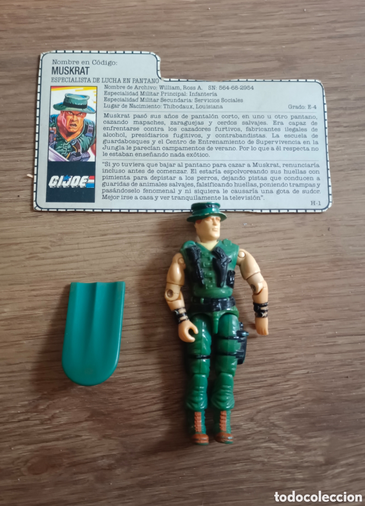 Figuras y mu&ntilde;ecos GI Joe: Gijoe Gi joe Muskrat especialista de lucha en Pantano hasbro 1897