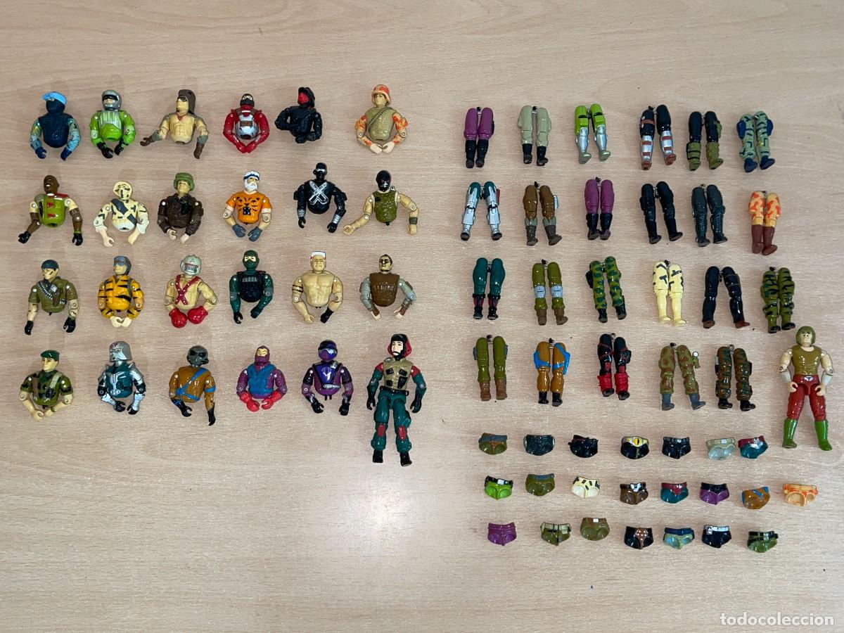 Figuras y mu&ntilde;ecos GI Joe: Hasbro Gran LOTE 25 Mu&ntilde;ecos Gi Joe para despiece o reparar a&ntilde;os 80 y 90 action figures gijoe