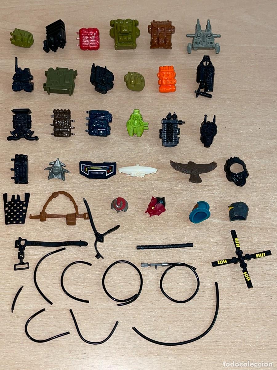 Figuras y mu&ntilde;ecos GI Joe: Hasbro Gran LOTE Gi Joe Mochilas Accesorios Cascos Cinturones Tubos a&ntilde;os 80/90 action figures gijoe