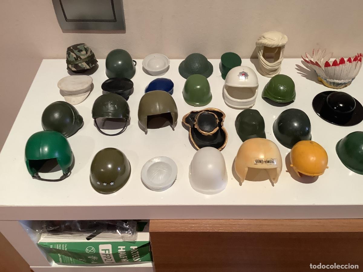Gi Joe Figures and Dolls : Lote de Cascos de Action Man Similares a Geyperman. PRECIO UNITARIO