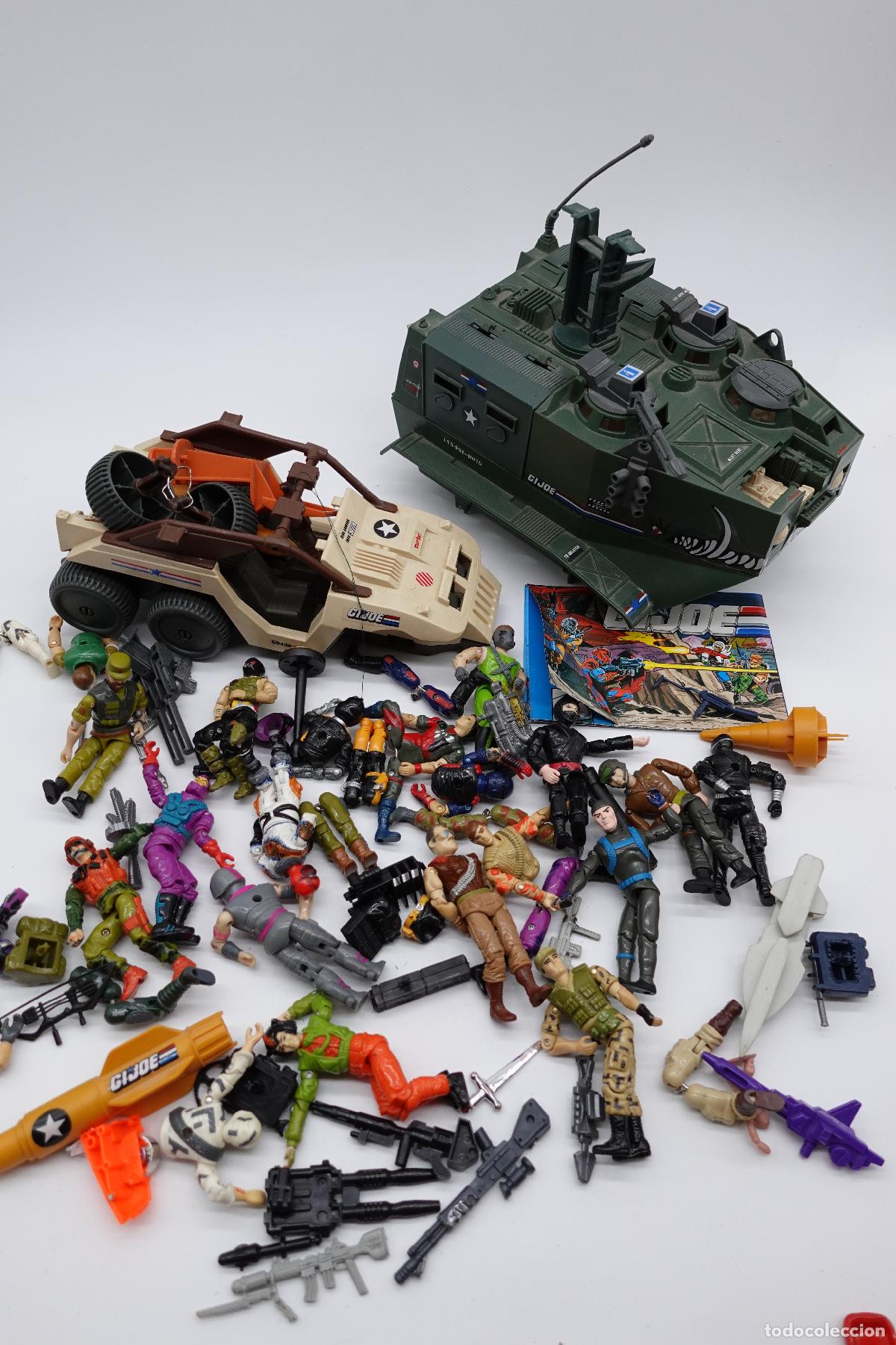 Figuras y mu&ntilde;ecos GI Joe: GRAN LOTE DE G.I. JOE: VEH&Iacute;CULOS HAVOC Y A.W.E. STRIKER, FIGURAS, ACCESORIOS Y POSTER