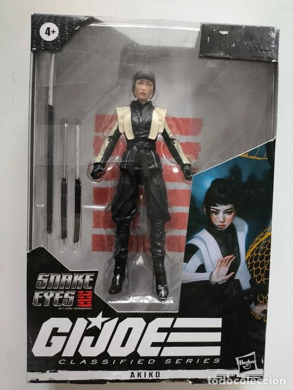 Figuras y mu&ntilde;ecos GI Joe: Figura 15cm Akiko snake eyes GIJoe classified series hasbro