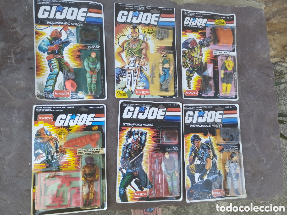 Figuras y mu&ntilde;ecos GI Joe: Lotazo gijoe original vintage mainframme dreacknok