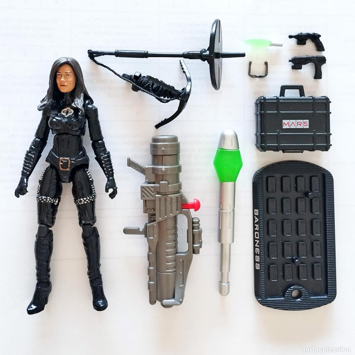 Figuras y mu&ntilde;ecos GI Joe: GI JOE RISE OF COBRA (ROC) 2008: BARONESS (COMPLETO) - HASBRO