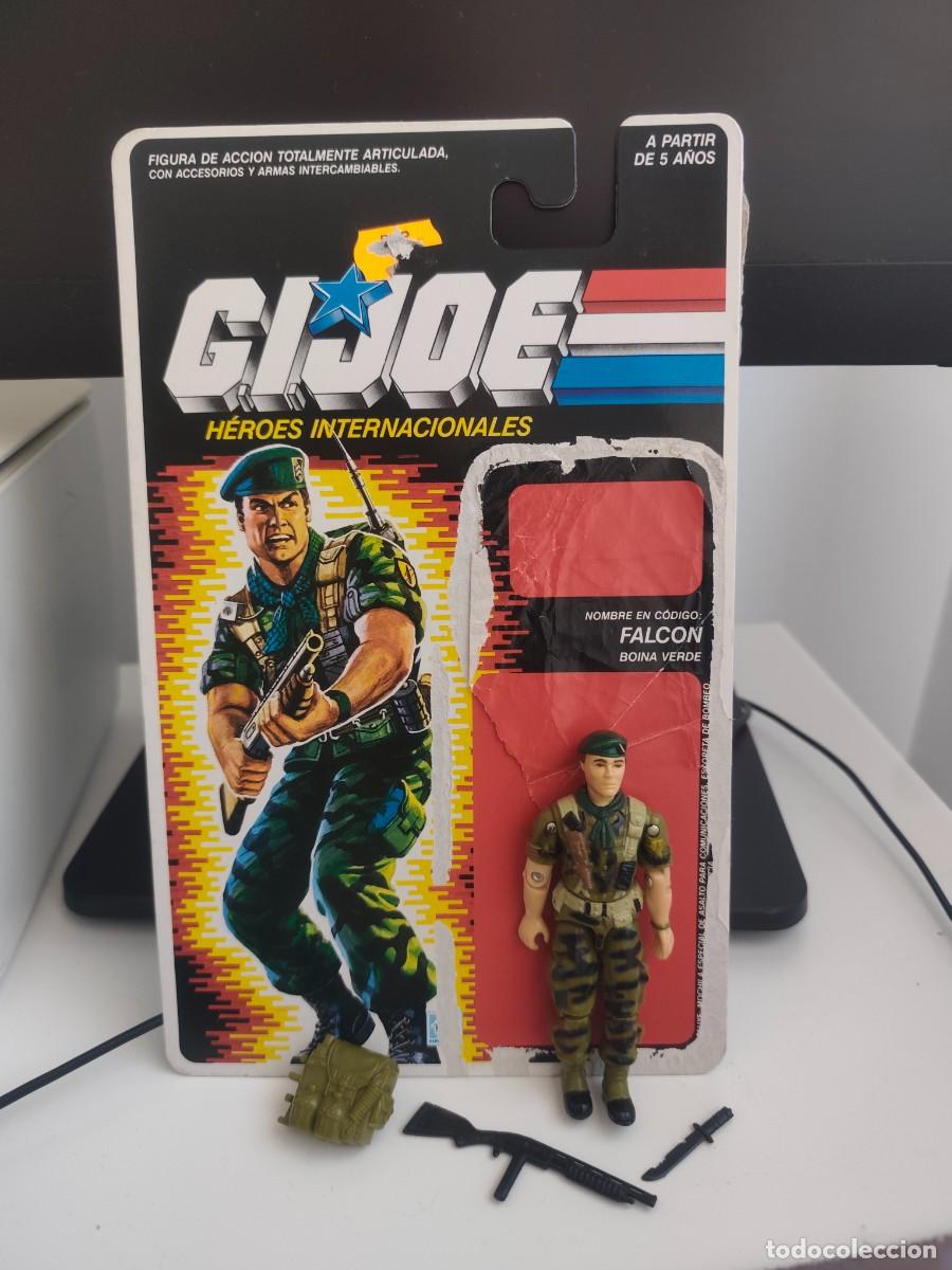 Figuras y mu&ntilde;ecos GI Joe: gijoe gi joe figura completa falcon mas card