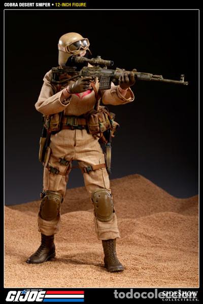 Figuras y mu&ntilde;ecos GI Joe: GI JOE. Figura Cobra Sniper de Sideshow. Escala 1/6. Nuevo y en caja.