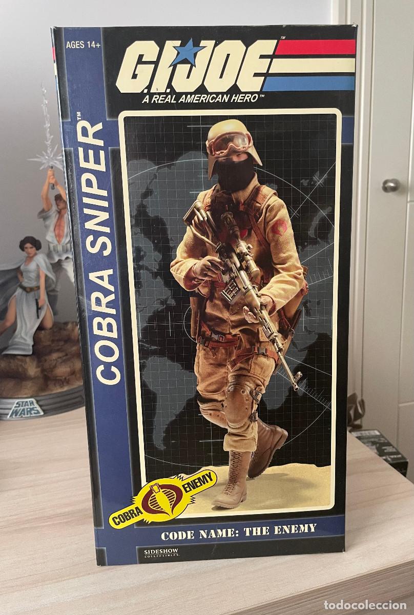 Figurines et Jouets Gi Joe: GI JOE. Figura Cobra Sniper de Sideshow. Escala 1/6. Nuevo y en caja.