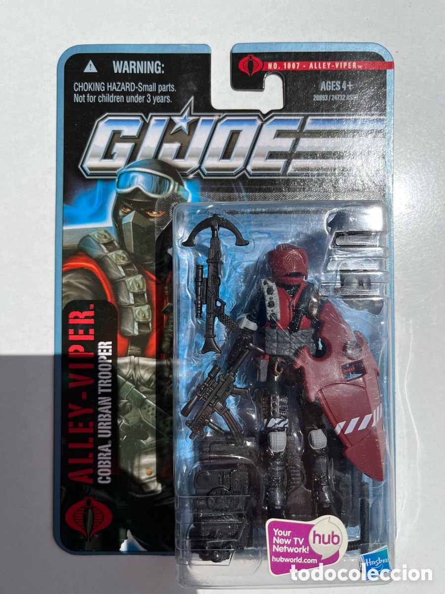 Figuras y mu&ntilde;ecos GI Joe: G.I. JOE THE PURSUIT OF COBRA &ndash; ALLEY-VIPER #1007 &ndash; CITY STRIKE &ndash; HASBRO 2010 &ndash; NUEVO EN BLISTER