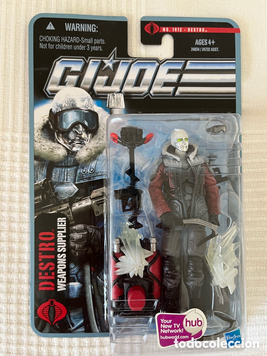 Figuras y mu&ntilde;ecos GI Joe: G.I. JOE PURSUIT OF COBRA DESTRO #1012 ARCTIC THREAT HASBRO 2010 &ndash; NUEVO EN BLISTER