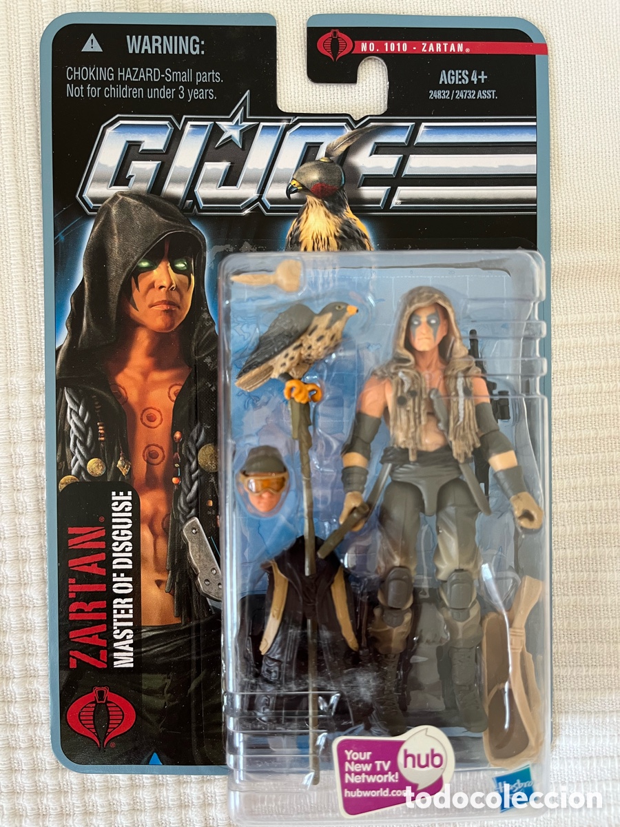 Figuras y mu&ntilde;ecos GI Joe: G.I. JOE PURSUIT OF COBRA ZARTAN #1010 DESERT BATTLE HASBRO 2010 &ndash; NUEVO EN BLISTER