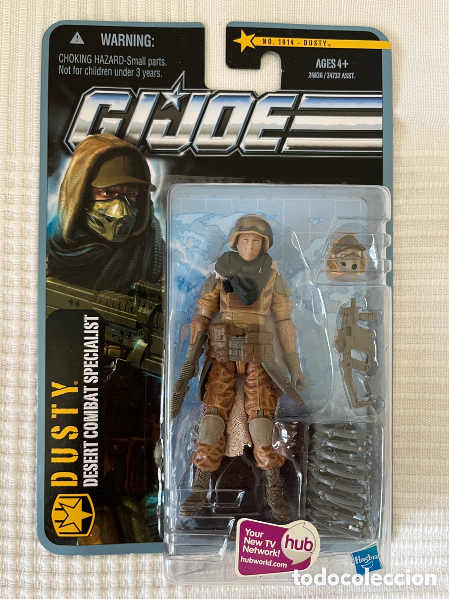 Figuras y mu&ntilde;ecos GI Joe: G.I. JOE DUSTY #1014 PURSUIT OF COBRA DESERT BATTLE HASBRO 2010 &ndash; NUEVO EN BLISTER