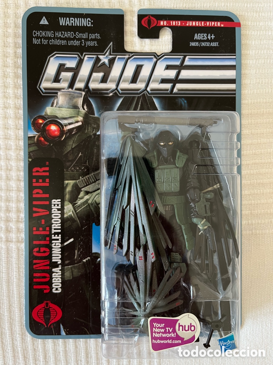 Figuras y mu&ntilde;ecos GI Joe: G.I. JOE JUNGLE-VIPER #1013 PURSUIT OF COBRA JUNGLE ASSAULT HASBRO 2010 &ndash; NUEVO EN BLISTER