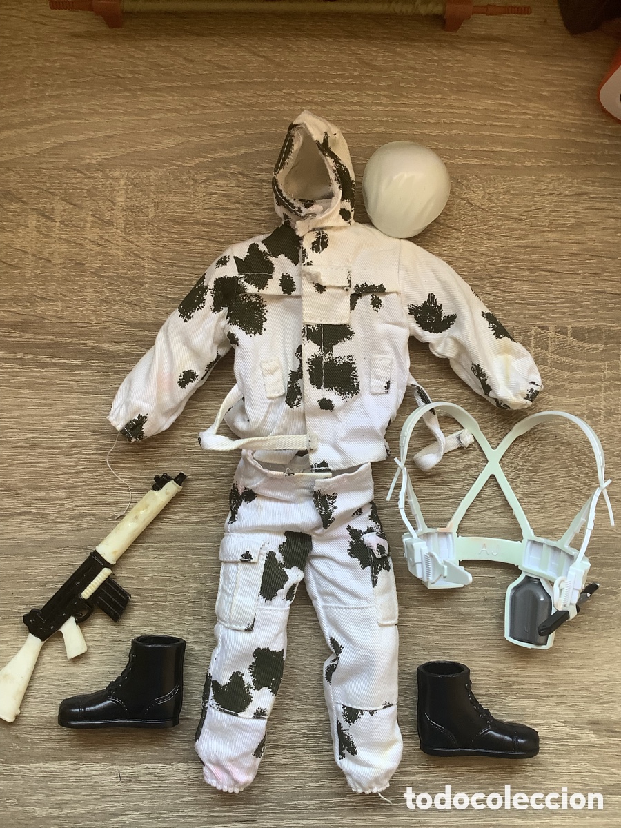 Figuras y mu&ntilde;ecos GI Joe: Conjunto de Camuflage de la Nieve de Action Man o Action Joe v&aacute;lido para Geyperman