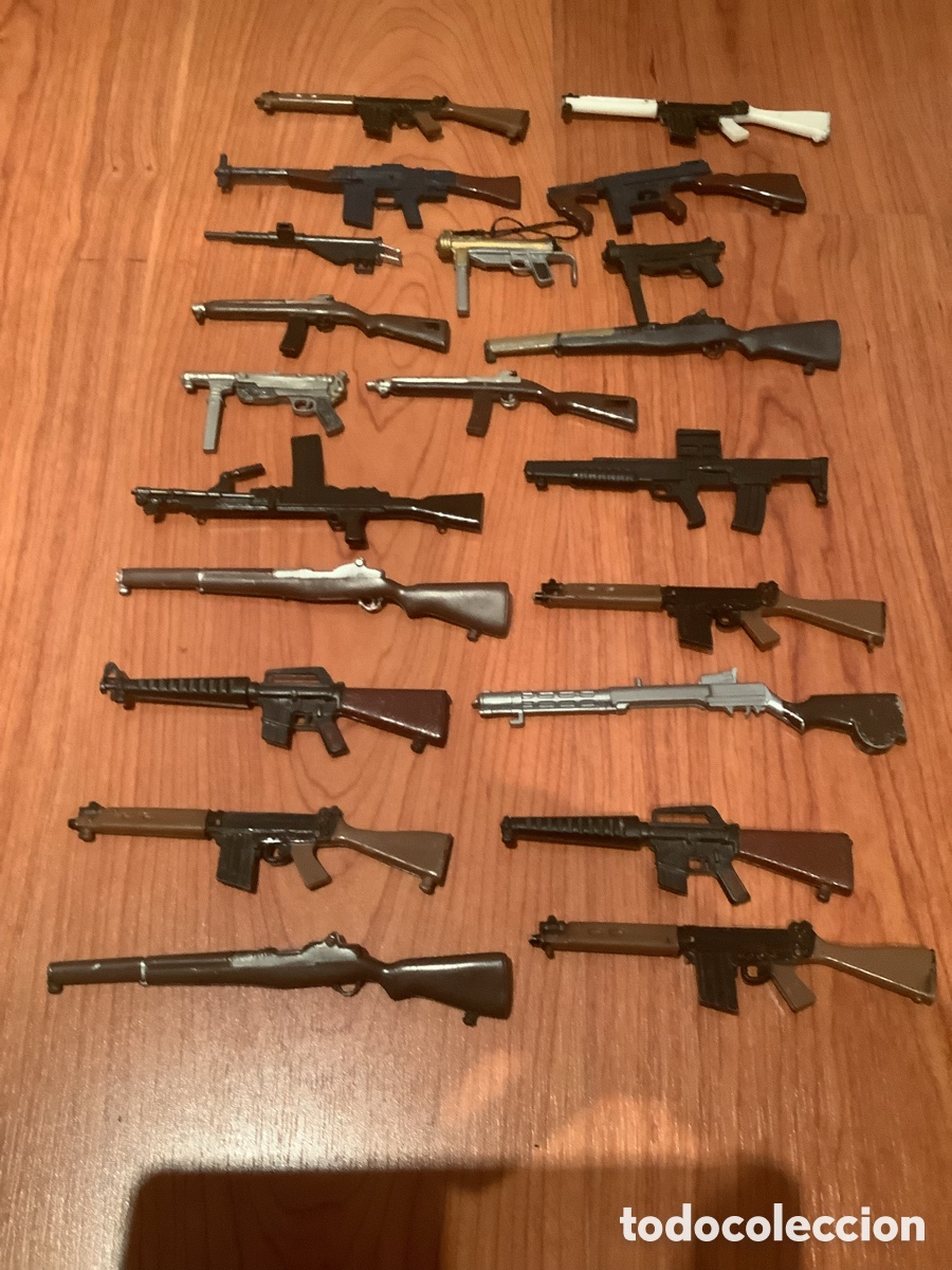 Figuras y mu&ntilde;ecos GI Joe: Lote de Armas de Action Man no Geyperman para Completar
