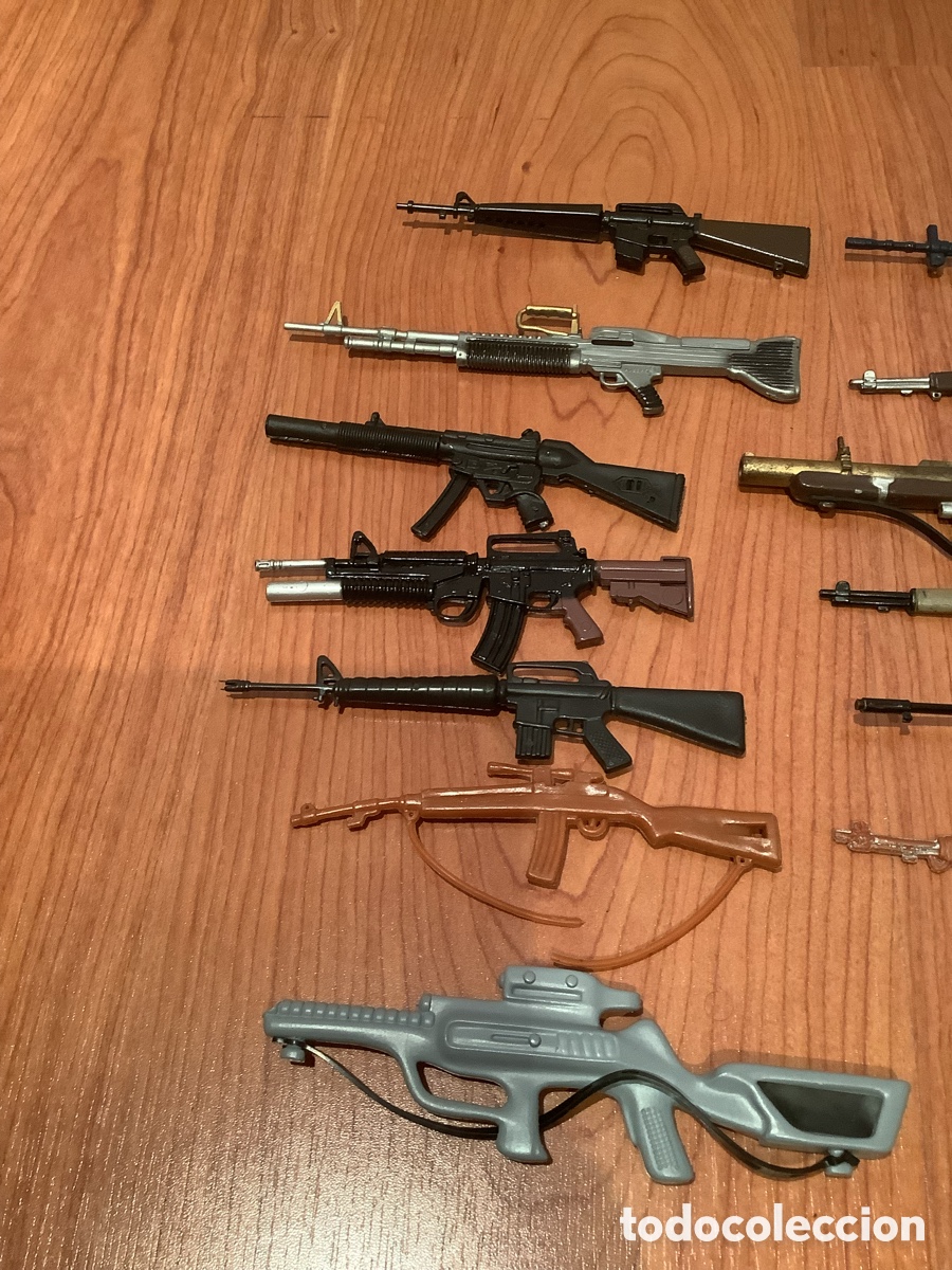 Figuras y mu&ntilde;ecos GI Joe: Lote de Armas Action Man compatibles con Geyperman - Foto 2
