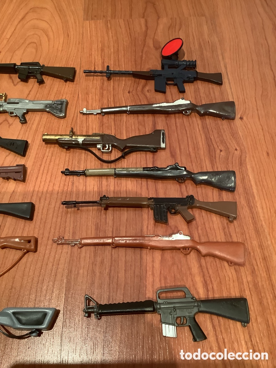 Figuras y mu&ntilde;ecos GI Joe: Lote de Armas Action Man compatibles con Geyperman - Foto 3