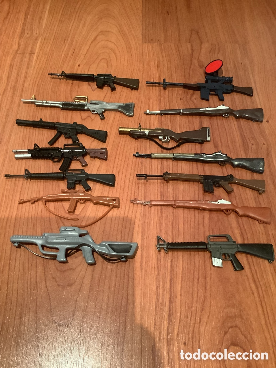 Figuras y mu&ntilde;ecos GI Joe: Lote de Armas Action Man compatibles con Geyperman