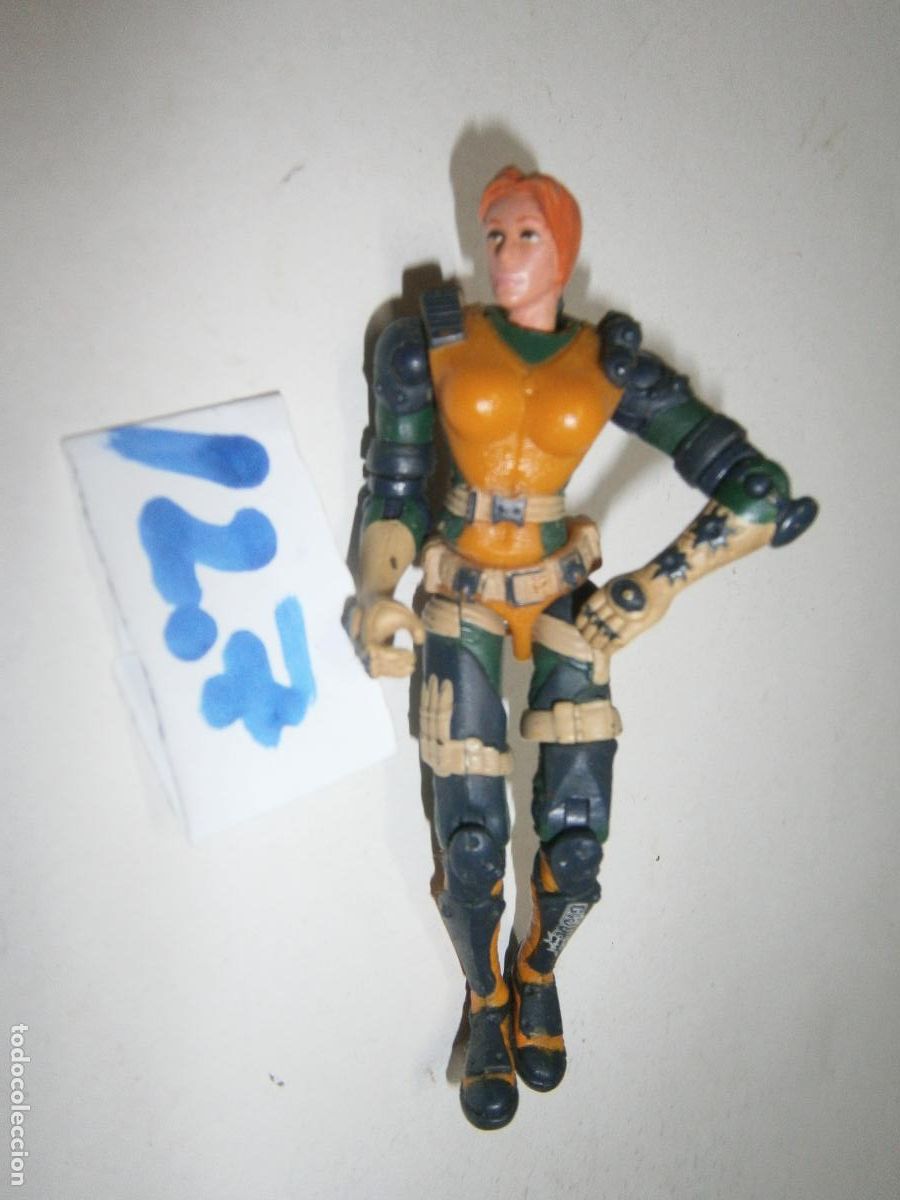 Figuras y mu&ntilde;ecos GI Joe: ANTIGUA FIGURA DE ACCION GI JOE - AGENTE SCARLETT