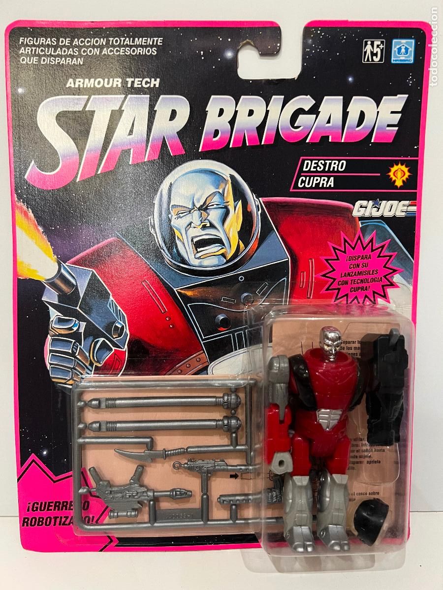 Figuras y mu&ntilde;ecos GI Joe: GI JOE STAR BRIGADE DESTRO CUPRA EN BLISTER HASBRO 1993
