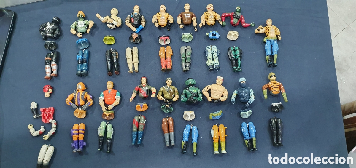 Gi Joe Figures and Dolls : SALIDA 0.01&euro;. Lote de mu&ntilde;ecos de Gi Joe. Ver fotos. (L135)
