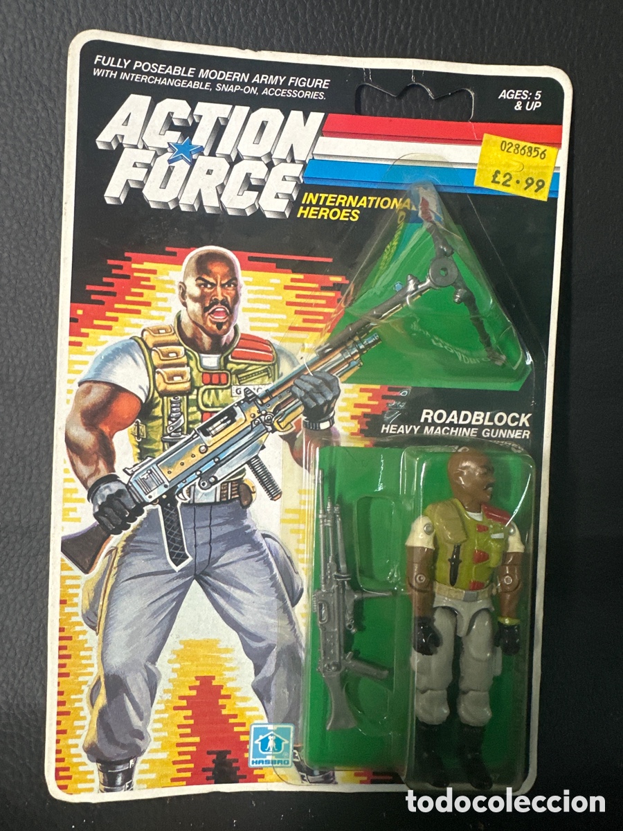 Gi Joe Figures and Dolls : ACTION FORCE INTERNATIONAL HEROES. HASBRO