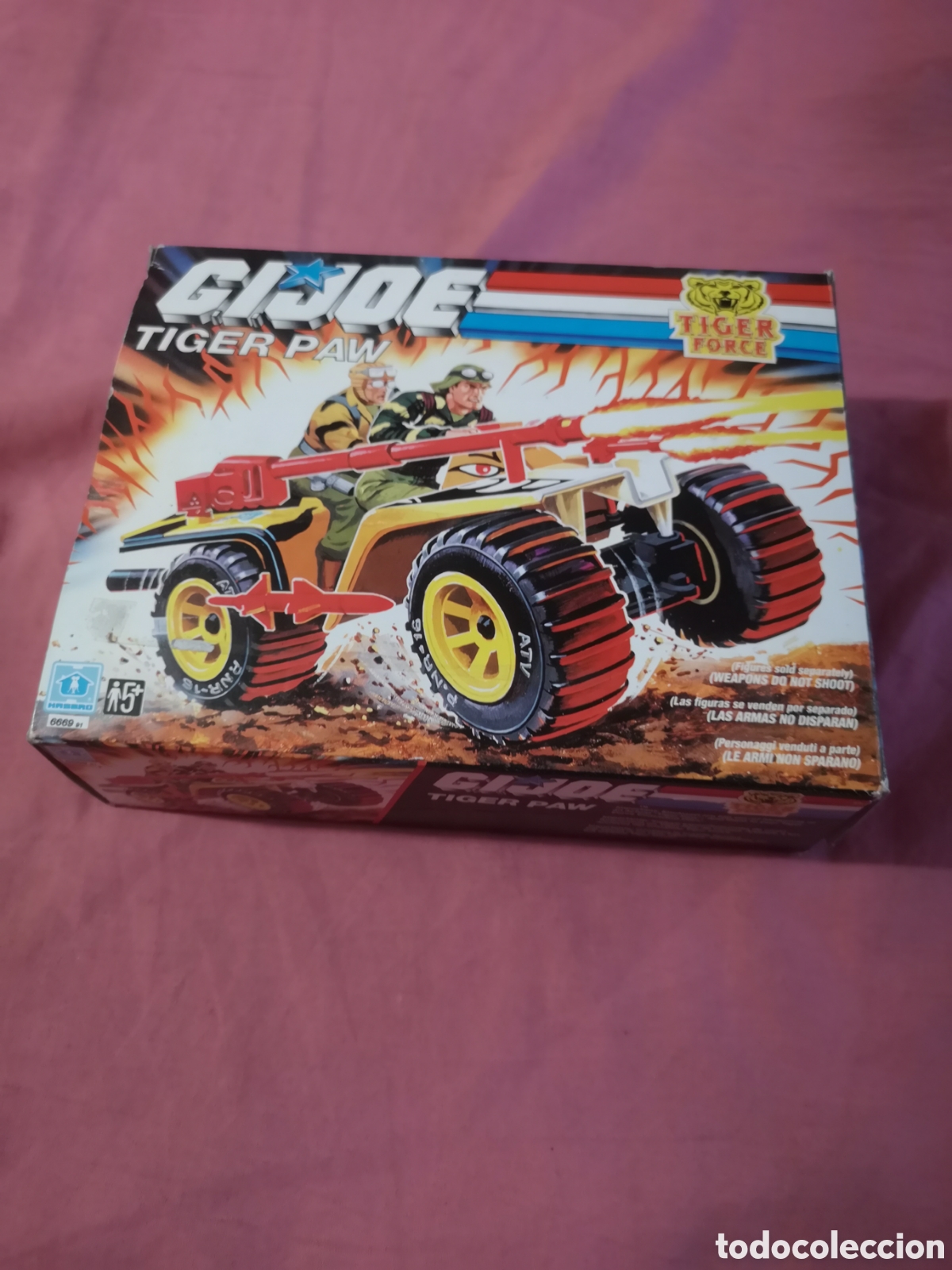 Figuras y mu&ntilde;ecos GI Joe: GIJOE. TIGER PAW. Tiger Force. CAJA ABIERTA. SIN USAR. &iquest;INCOMPLETO? Hasbro1989.