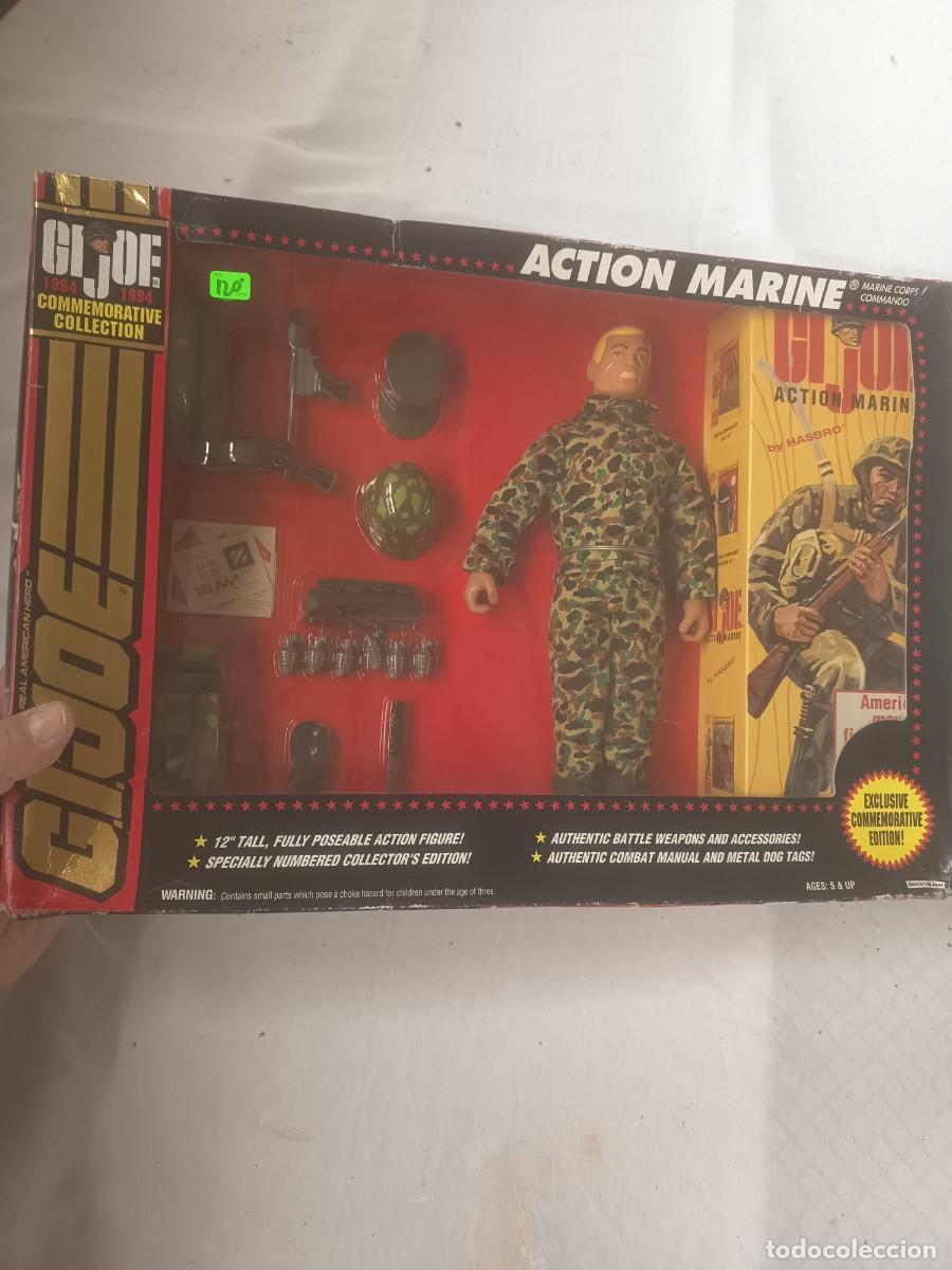 Gi Joe Figures and Dolls : CAJA GIJOE ACTION MARINE